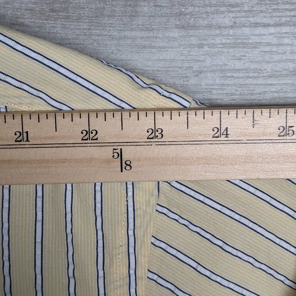 Nautica* Men's Short Sleeve Button Down Curved Hem Chest Pocket Shirt~ XXL - Picture 8 of 12